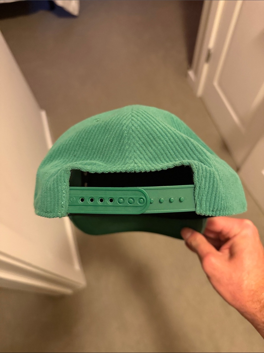 Philadelphia Eagles Green Corduroy Snapback - Picture 5 of 5